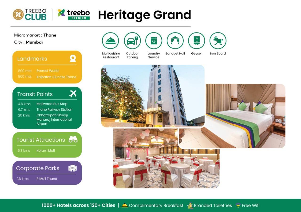 Treebo Premium Heritage Grand -Majiwada Thane Exterior photo